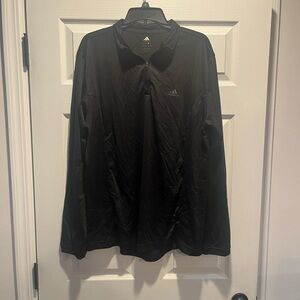 Adidas Black Lightweight Shirt Jacket